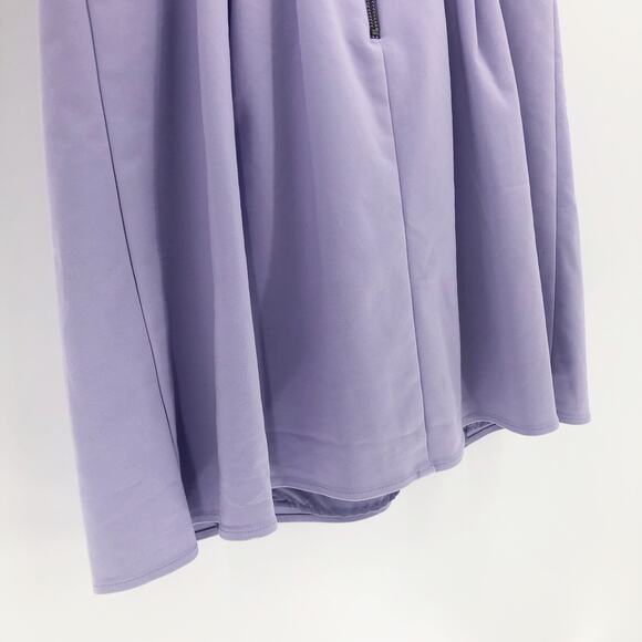 Nanette Lepore Womens Revolution Dress 6 Purple Stretch Crew Neck Sleeveless - Picture 9 of 12